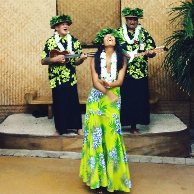 Welcoming in Tahiti